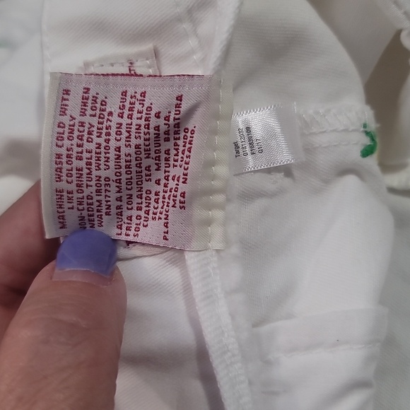 target merona plus size cotton shorts white yellow lemon green 16 - Picture 4 of 5